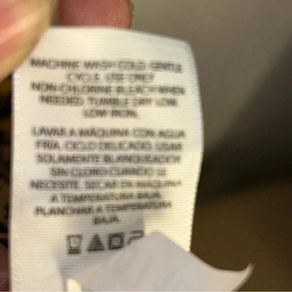 Time and Tru Dress Womens Plus Size XXL 20 Leopard Print Long Sleeve Peasant NEW - Picture 6 of 14